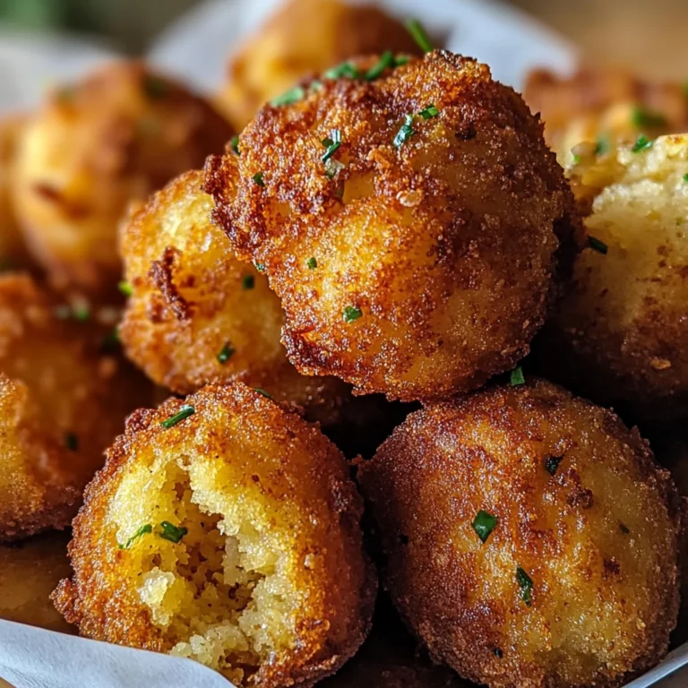 Homemade Hush Puppies Cornbread