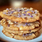 Lavender Honey Crunch Cookies