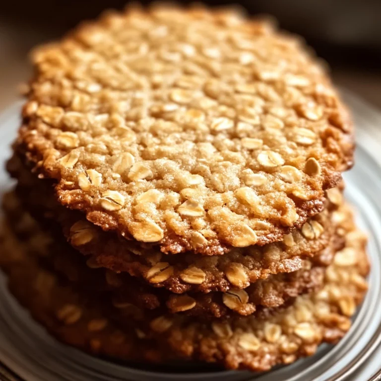 Oatmeal Lace Cookies