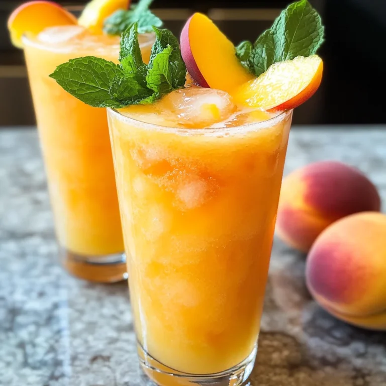 Peach Lemonade