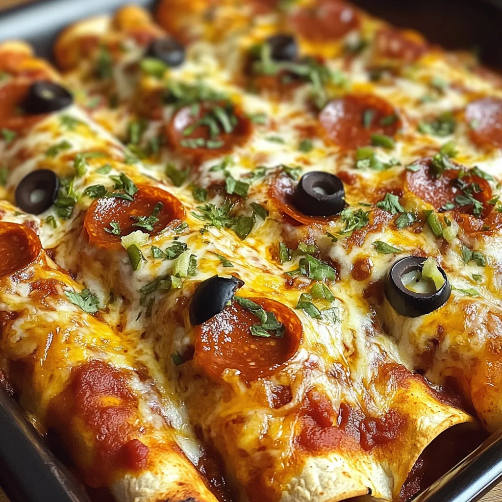 Pizza Enchiladas