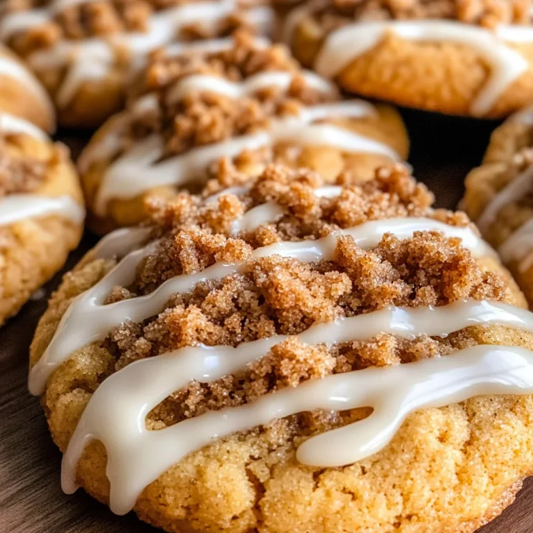 Pumpkin Coffee Cake Cookies
