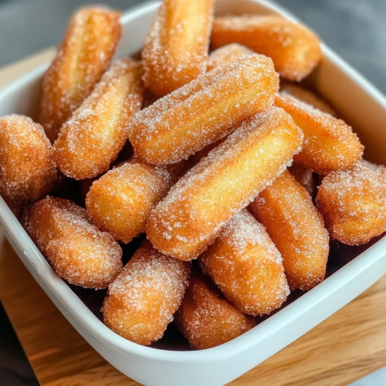 Sweet Air Fryer Churro Bites Recipe