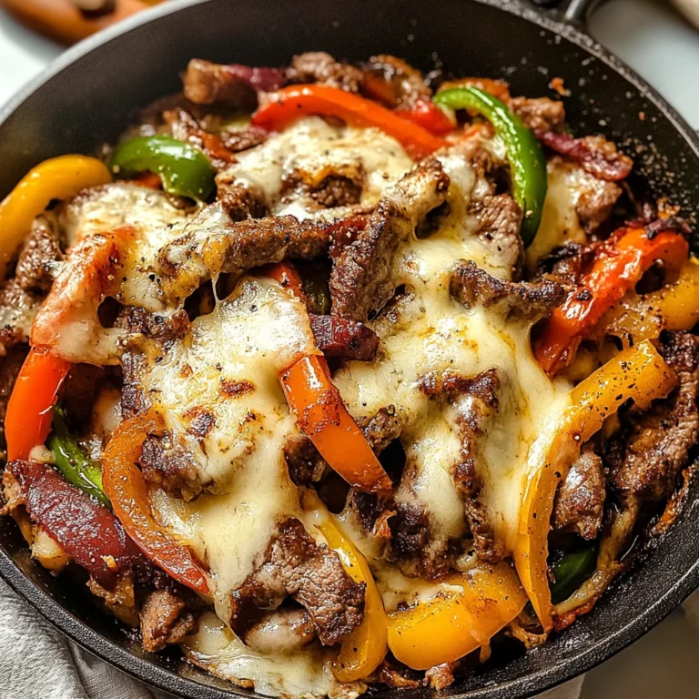 Zesty Philly Cheesesteak Skillet