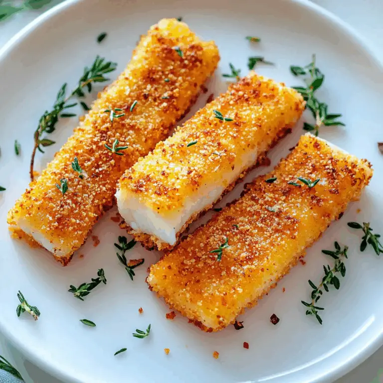 Crispy Baked Fish Sticks - Healthy, Kid-Friendly and Delicious