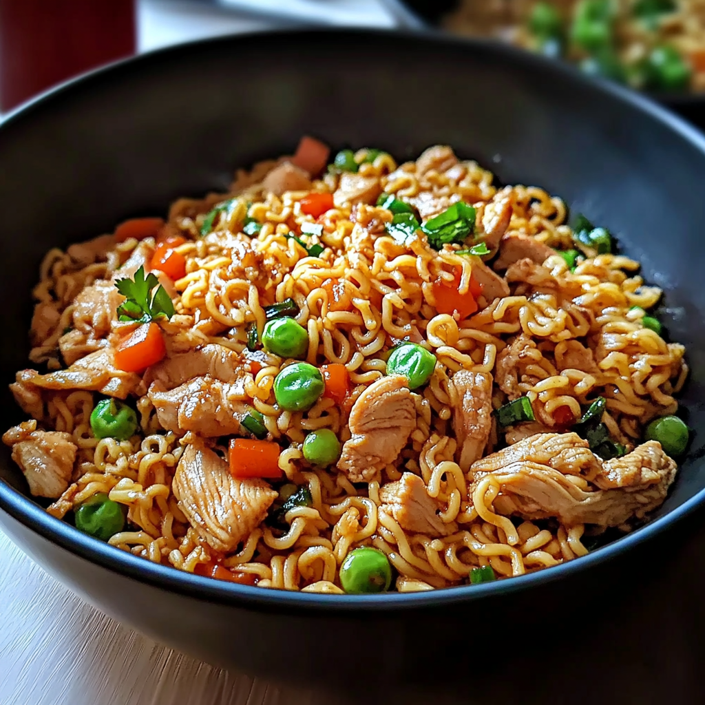 Chicken Ramen Stir Fry