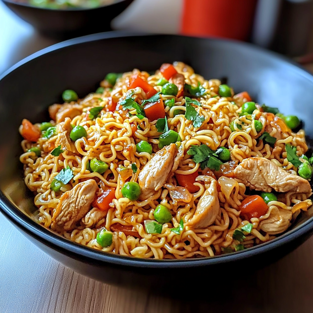 Chicken Ramen Stir Fry
