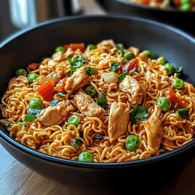 Chicken Ramen Stir Fry