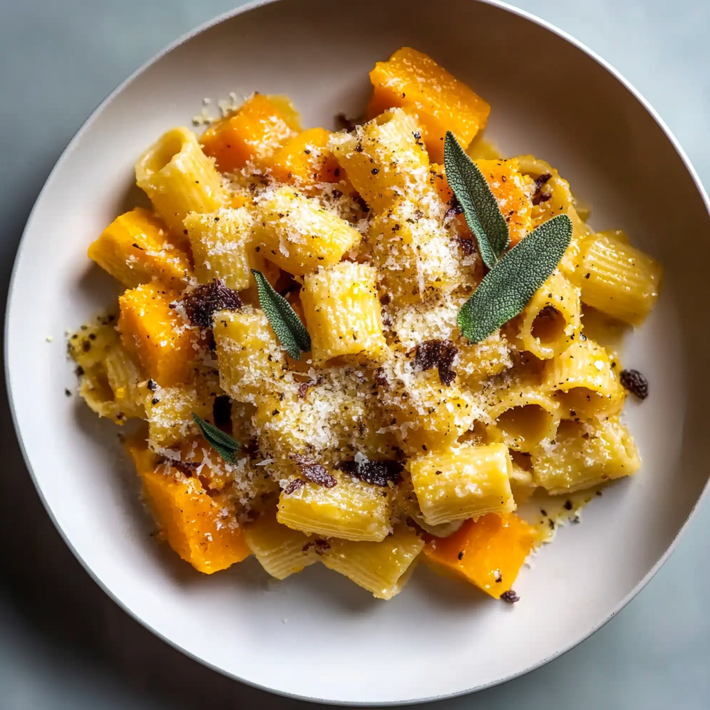 Brown Butter Sage Butternut Squash Pasta