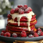 Red Velvet Pancakes