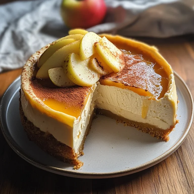 Apple Cider Cheesecake