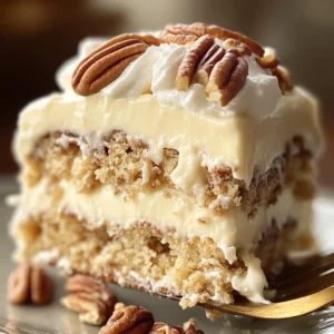 Butter Pecan Tres Leches Cake