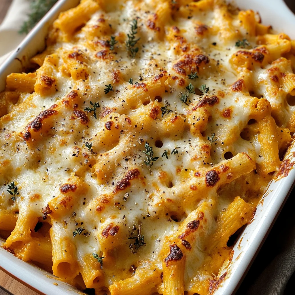 Butternut Squash Baked Ziti