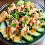 California Roll Cucumber Salad