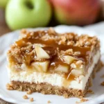 Caramel Apple Cheesecake Bars