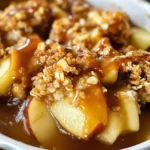 Caramel Apple Crisp