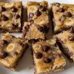 Chocolate Chip Banana Bars Recipe