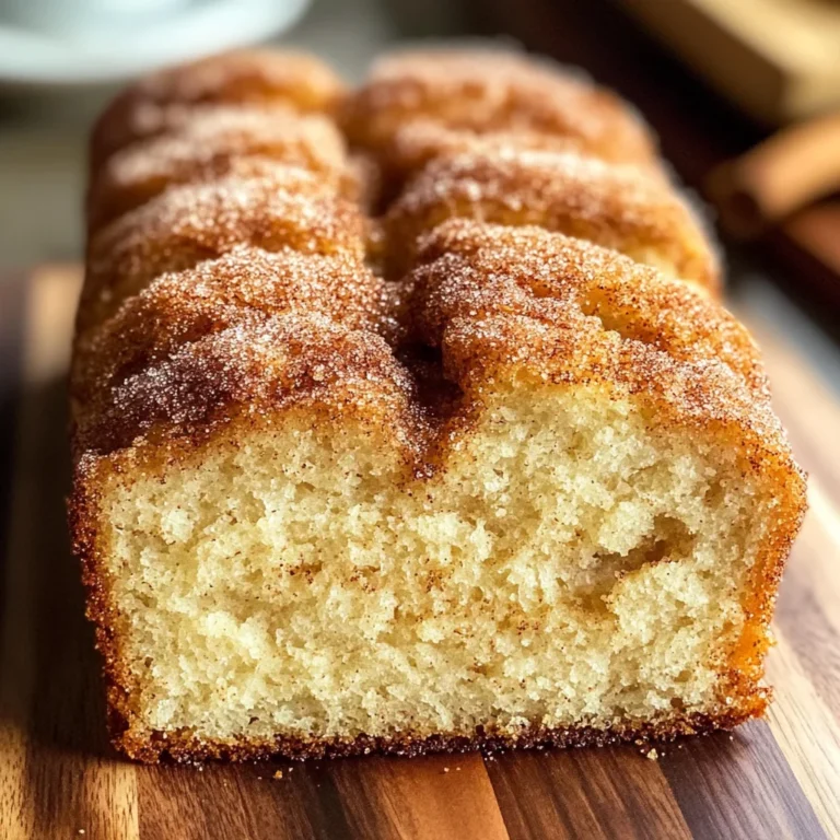 Cinnamon Sugar Donut Bread: A Sweet Delight Awaits!