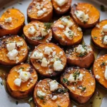 Delicious Honey Feta Sweet Potato Rounds Recipe for Any Meal