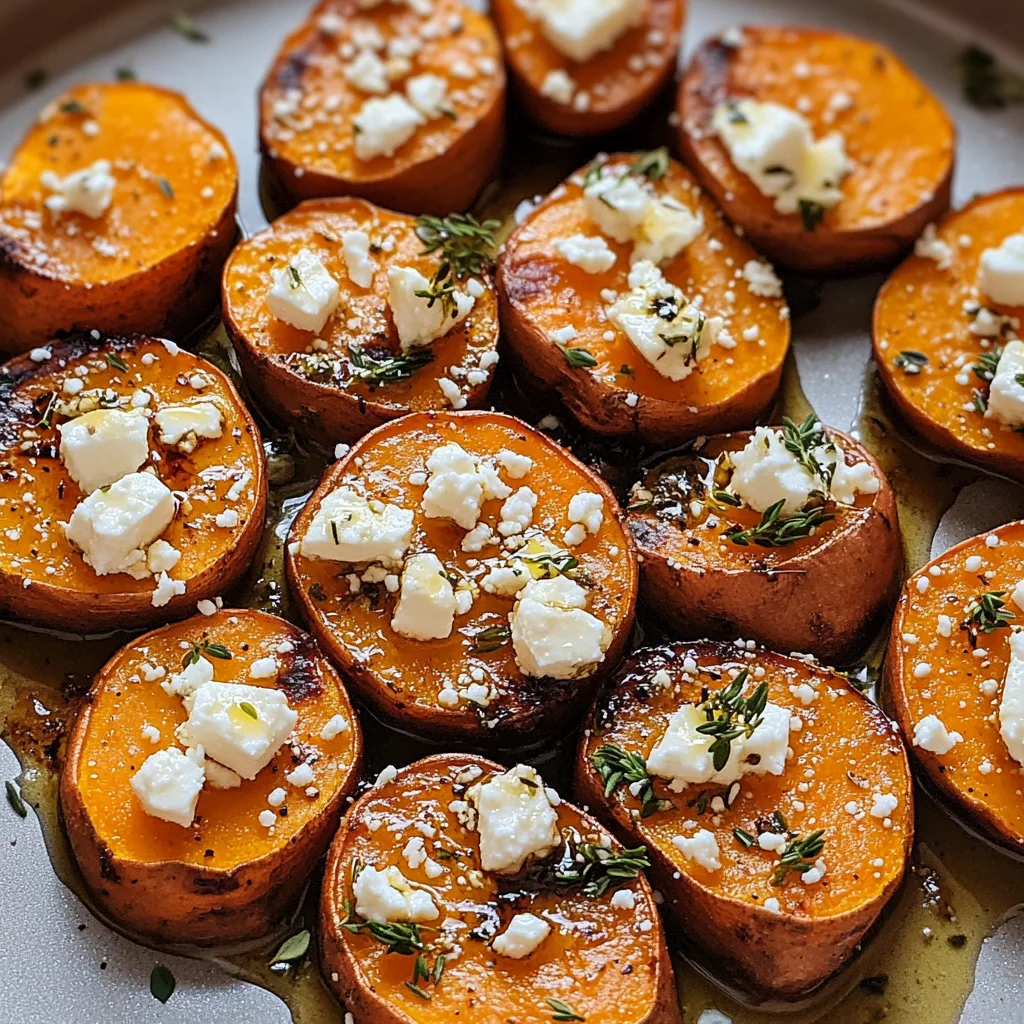 Delicious Honey Feta Sweet Potato Rounds Recipe for Any Meal