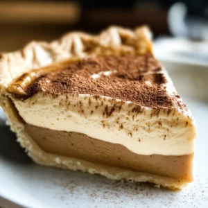Espresso Custard Pie
