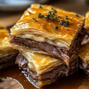 French Dip Squares