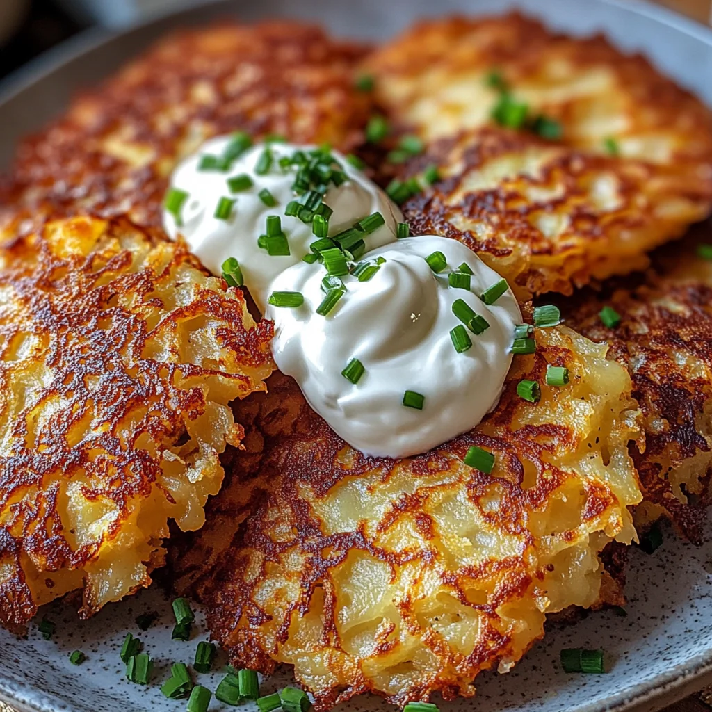 German Potato Pancakes (Kartoffelpuffer)