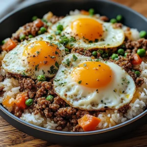 Ground Beef Rice and Eggs: An Incredible Ultimate Recipe
