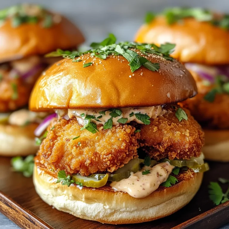 Herbed Chicken Schnitzel Sliders