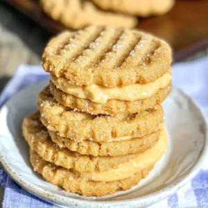Homemade Nutter Butter Cookies