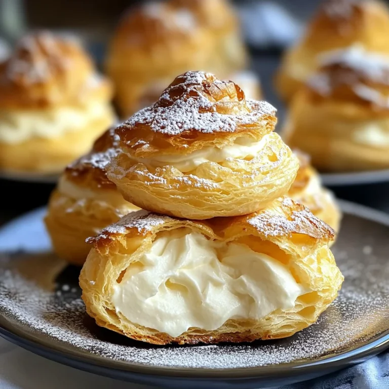 Indulgent Cream Puff Recipe with Luscious Vanilla Filling