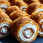 Indulgent Crispy Keto Cinnamon Cream Cheese Roll Ups Recipe