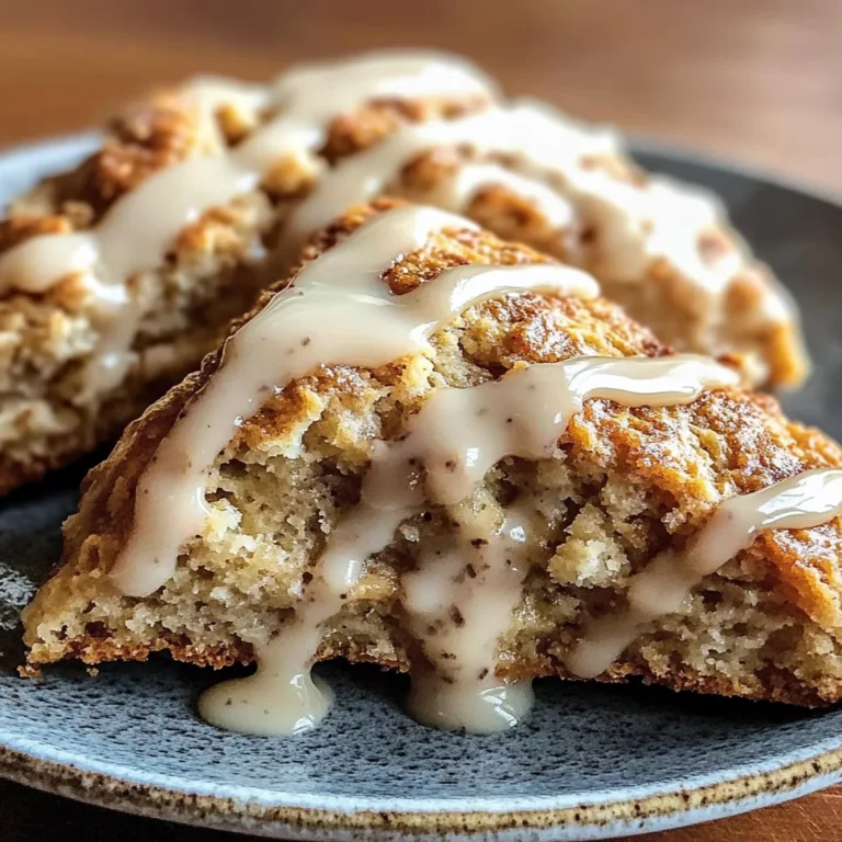 Maple Chai Glazed Scones Recipe