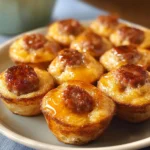Mini Sausage Pancake Muffins
