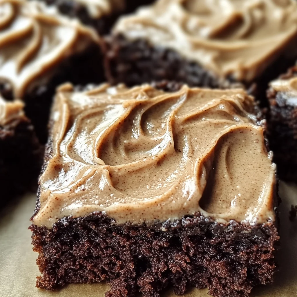 Mocha Brownies with Coffee Frosting Recipe