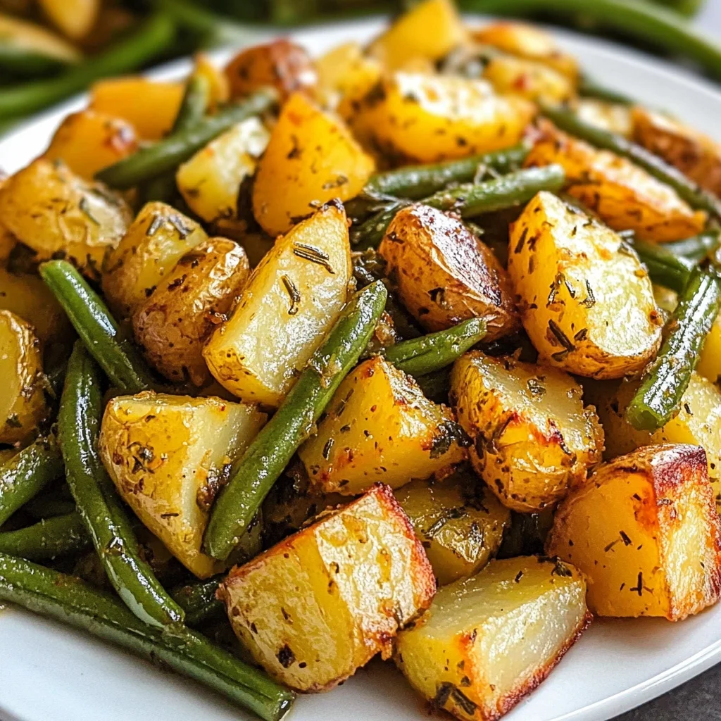 Potatoes and Green Beans