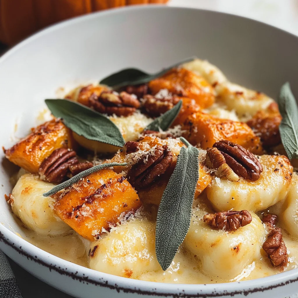 Pumpkin Gnocchi Bake