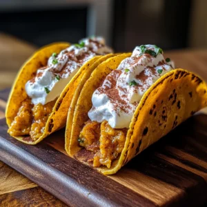 Pumpkin Pie Tacos