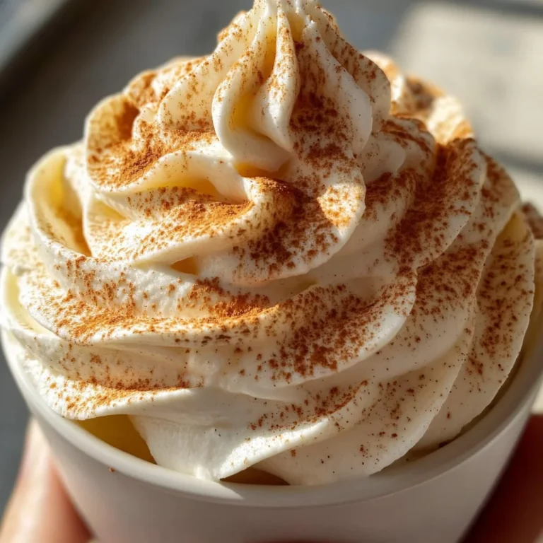 Pumpkin Whipped Cream Topping