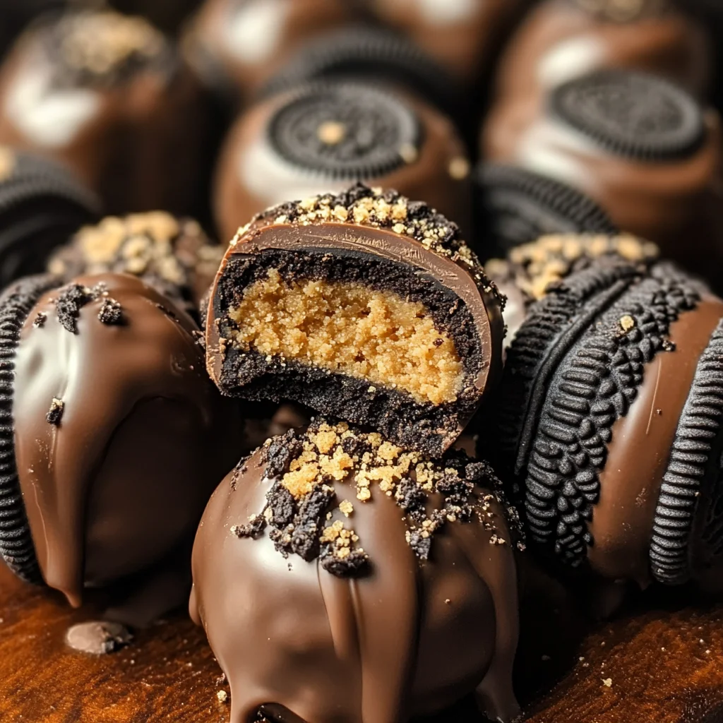 Reese's Peanut Butter Oreo Truffles