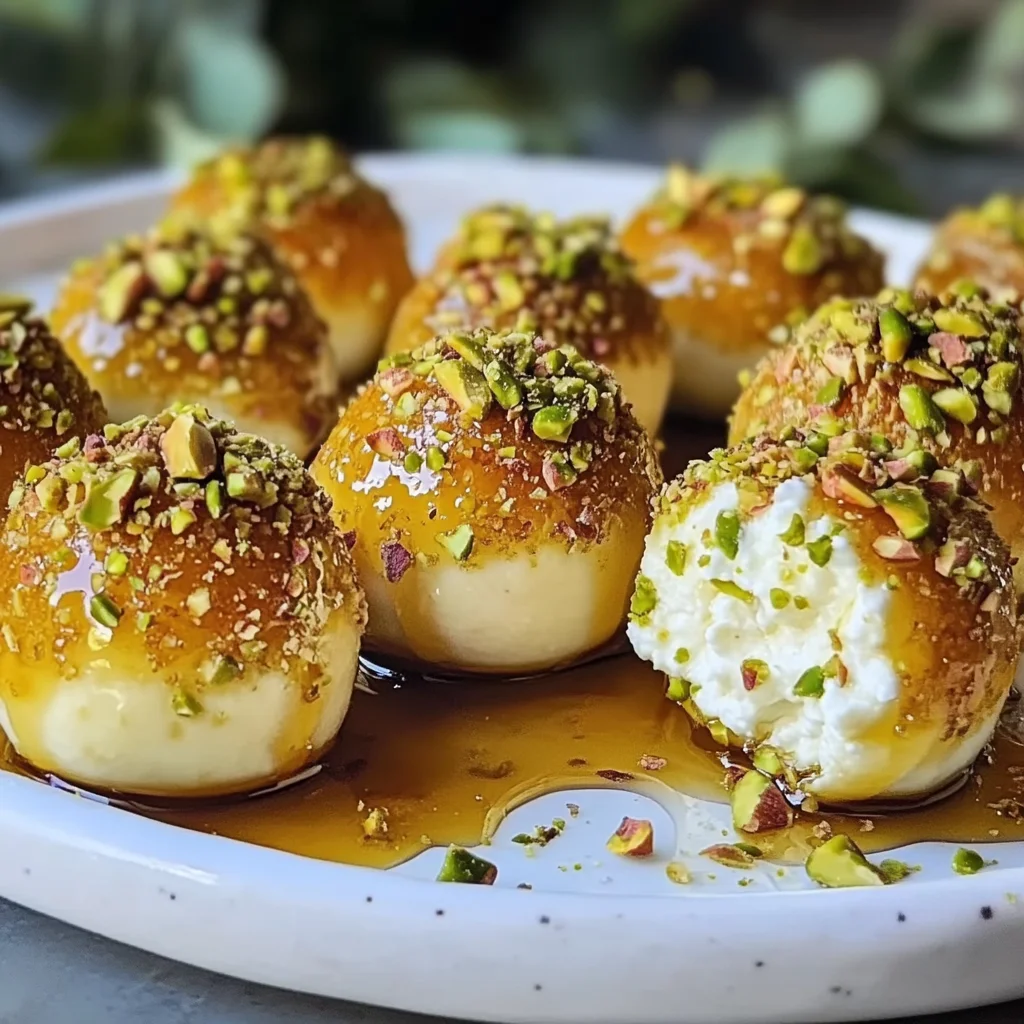 Ricotta Pistachio Honey Bites: A Delicious & Easy Recipe