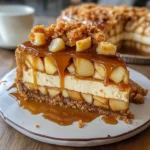 Salted Caramel Apple Pie Cheesecake