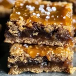 Salted Caramel Cookie Bars