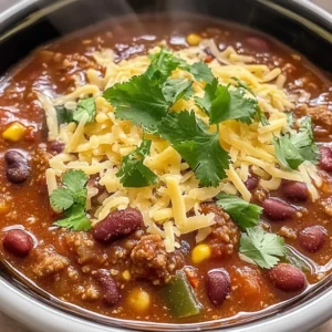 Slow Cooker Chili Recipe