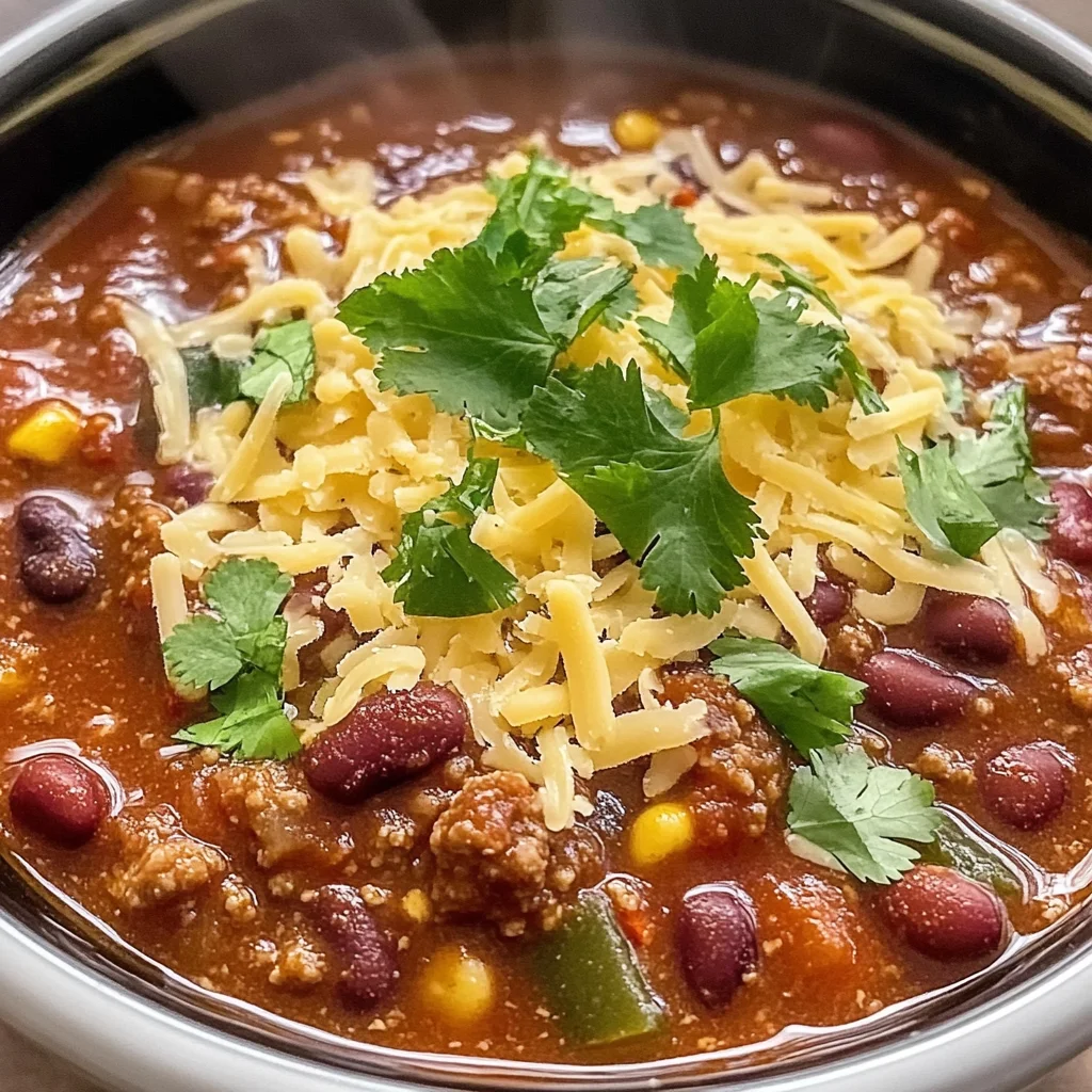 Slow Cooker Chili Recipe