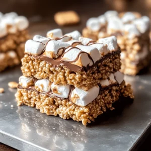 S’mores Rice Krispies Treats