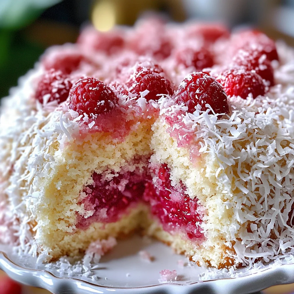 Snowball Cake Recipe – 7 Irresistible Reasons to Try This Raspberry Coconut Dessert