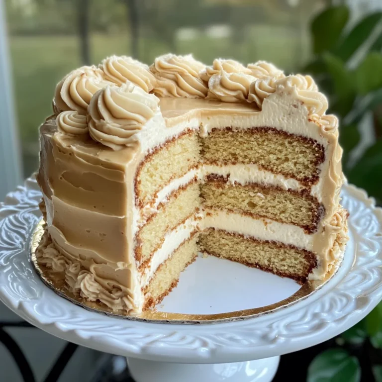 White Chocolate Mocha Cake