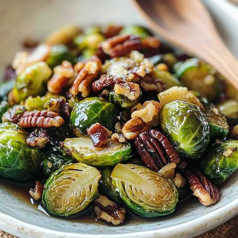 30-Minute Stovetop Maple Turkey Bacon Brussels Sprouts