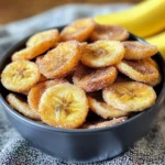 Air Fryer Cinnamon Banana Chips